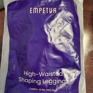 Empetua Black High-Waisted Shaping Leggings 2XL
